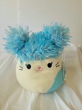 Kellytoy Cora the Cat f Squish-Doos Squad Squishmellow Plush 8" NWT